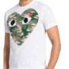 COMME des GARÇONS PLAY Play T-Shirt Herren, Weiß