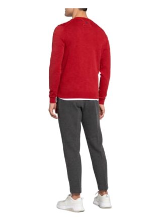 COLOURS & SONS Slater Pullover Herren, Rot