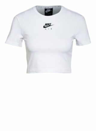 Nike Air Cropped-Shirt Damen, Weiß