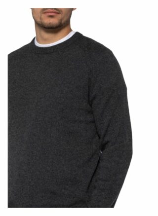 Boss Davido Cashmere-Pullover Herren, Grau
