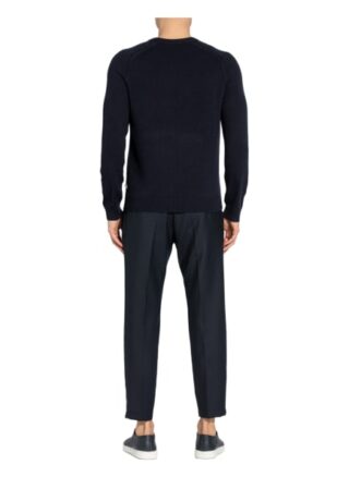 Boss Davido Cashmere-Pullover Herren, Blau