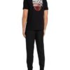 HUGO Dulip T-Shirt Herren, Schwarz