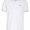 HUGO Dinoso Pique-Poloshirt Herren, Weiß