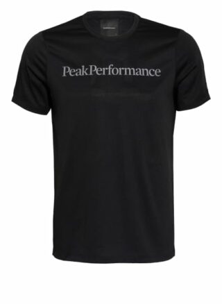 Peak Performance Alum Light Mit Mesh-Einsatz    T-Shirt Herren, Schwarz