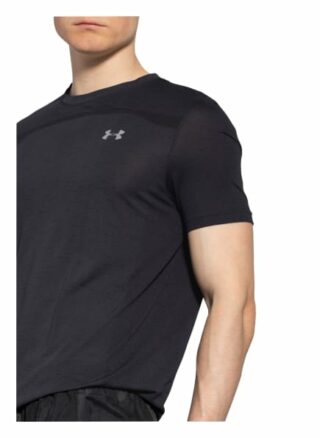 Under Armour Ua Seamless T-Shirt Herren, Schwarz