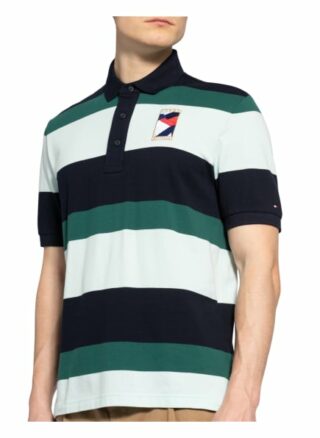 Tommy Hilfiger Piqué-Poloshirt Herren, Grün