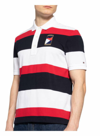 Tommy Hilfiger Pique-Poloshirt Herren, Blau