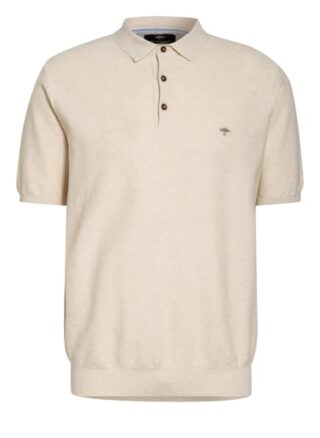 FYNCH-HATTON Piqué-Poloshirt Herren, Beige