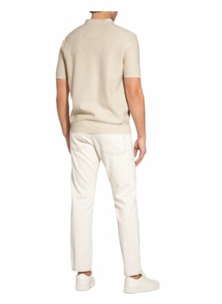 FYNCH-HATTON Piqué-Poloshirt Herren, Beige