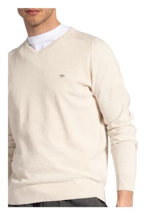 FYNCH-HATTON Pullover Herren, Weiß