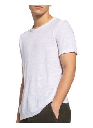 120%lino T-Shirt Herren, Weiß