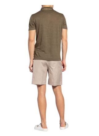 120%lino Jersey-Poloshirt Herren, Grün
