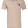 Tommy Jeans Piqué-Poloshirt Herren, Beige