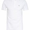 Tommy Jeans Pique-Poloshirt Herren, Weiß