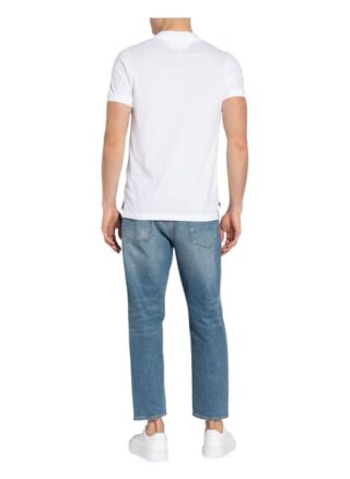 Tommy Jeans Pique-Poloshirt Herren, Weiß