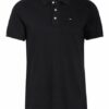 Tommy Jeans Pique-Poloshirt Herren, Schwarz