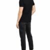 Tommy Jeans Pique-Poloshirt Herren, Schwarz