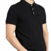 Tommy Jeans Pique-Poloshirt Herren, Schwarz