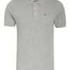 Tommy Jeans Pique-Poloshirt Herren, Grau