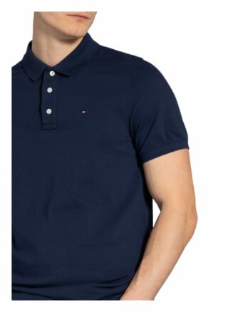 Tommy Jeans Pique-Poloshirt Herren, Blau