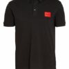 HUGO Dereso Pique-Poloshirt Herren, Schwarz