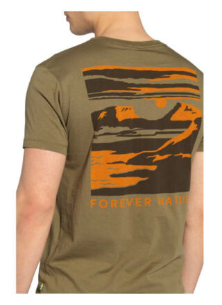 FJÄLLRÄVEN Tornetresk T-Shirt Herren, Grün