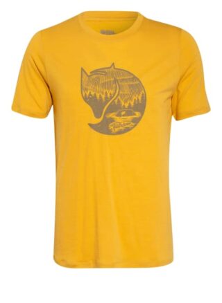 FJÄLLRÄVEN Abisko T-Shirt Herren, Gelb