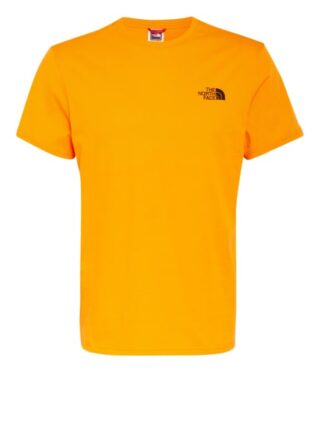 The North Face Simple Dome  T-Shirt Herren, Orange