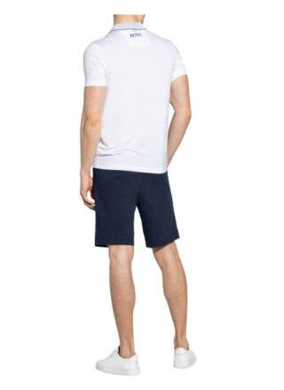 Boss Pailetech Poloshirt Herren, Weiß