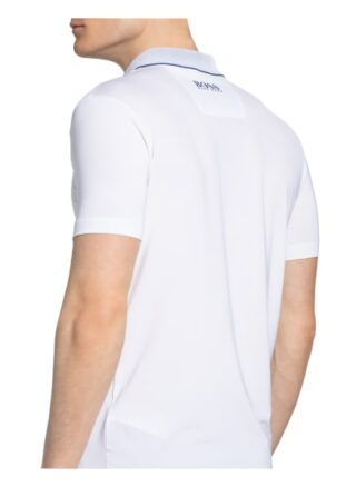 Boss Pailetech Poloshirt Herren, Weiß