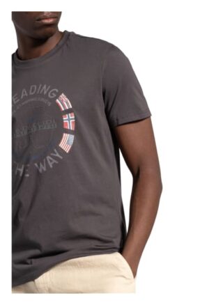 Napapijri Salya T-Shirt Herren, Grau