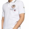 Napapijri Gandy Pique-Poloshirt Herren, Weiß