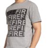 FIRE+ICE T-Shirt Herren, Grau