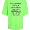 Balenciaga Oversized-Shirt Herren, Grün