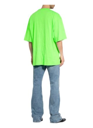 Balenciaga Oversized-Shirt Herren, Grün