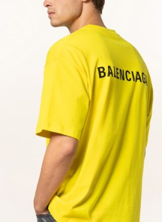 Balenciaga T-Shirt Herren, Gelb