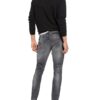 tigha Billy The Kid Slim Fit Jeans Herren, Grau