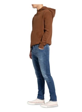 tigha Billy The Kid Slim Fit Jeans Herren, Blau
