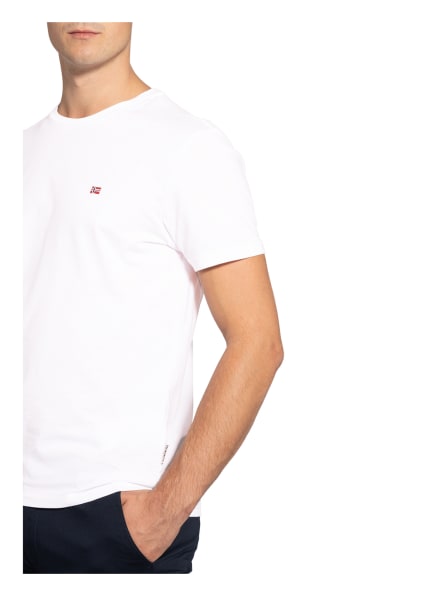 Napapijri Salis T-Shirt Herren, Weiß