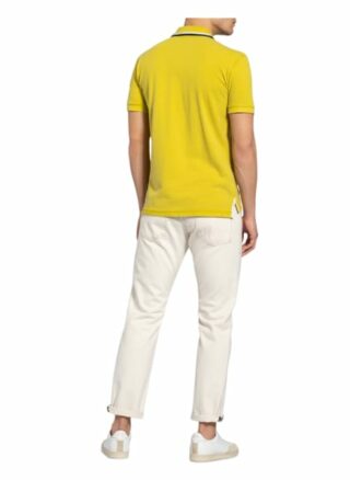 Napapijri Gandy Piqué-Poloshirt Herren, Gelb
