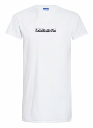 Napapijri Box Oversized-Shirt Herren, Weiß