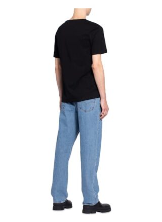 WOOD WOOD Ace T-Shirt Herren, Schwarz