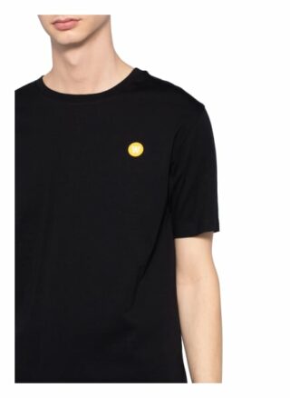WOOD WOOD Ace T-Shirt Herren, Schwarz