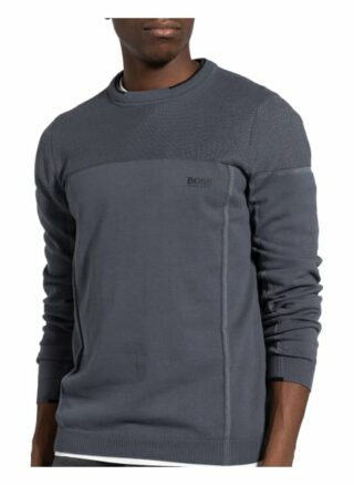 Boss Ricon Pullover Herren, Grau
