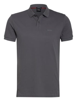 Boss Piro Pique-Poloshirt Herren, Grau