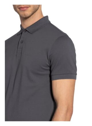 Boss Piro Pique-Poloshirt Herren, Grau