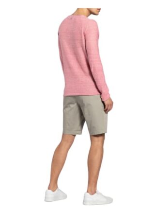 COLOURS & SONS Leinenpullover Herren, Pink