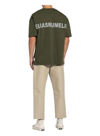 ER ELIAS RUMELIS Ersidney Oversized-Shirt Herren, Grün