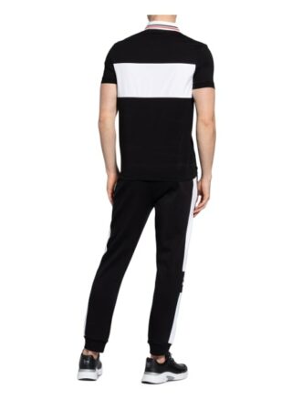 Boss Pavel Jersey-Poloshirt Herren, Schwarz