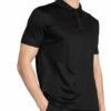 HUGO Dekok Pique-Poloshirt Herren, Schwarz